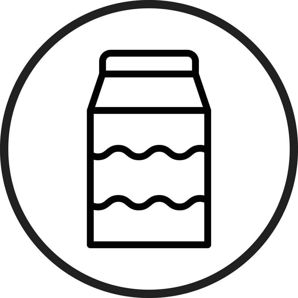 Milk Icon Style vector