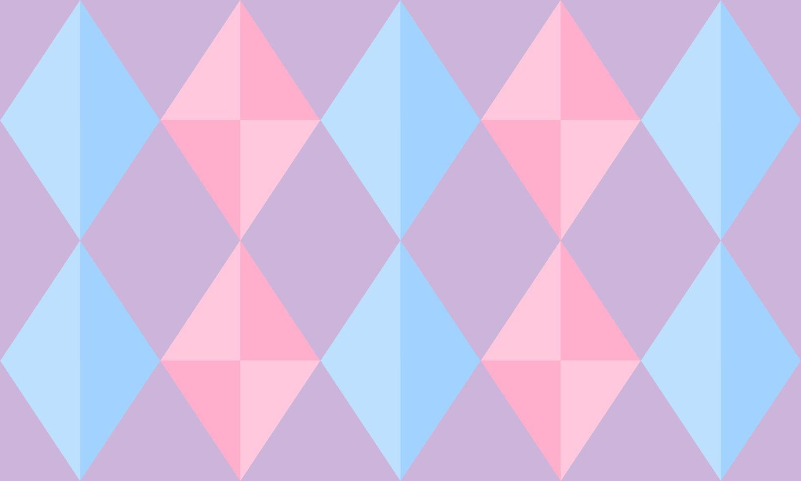 fondo de patrón geométrico, vector de arte de línea cuadrada. color pastel azul, rosa, púrpura, fondo de moda. eps10 vector