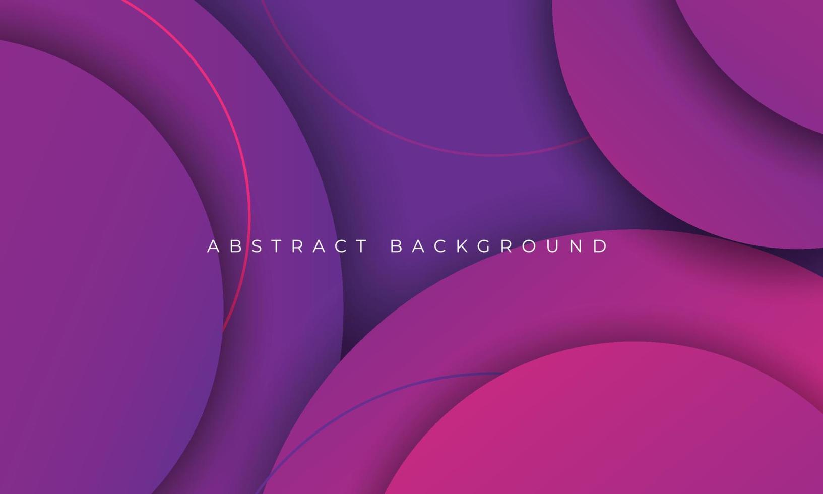 Gradient circle abstract background vector