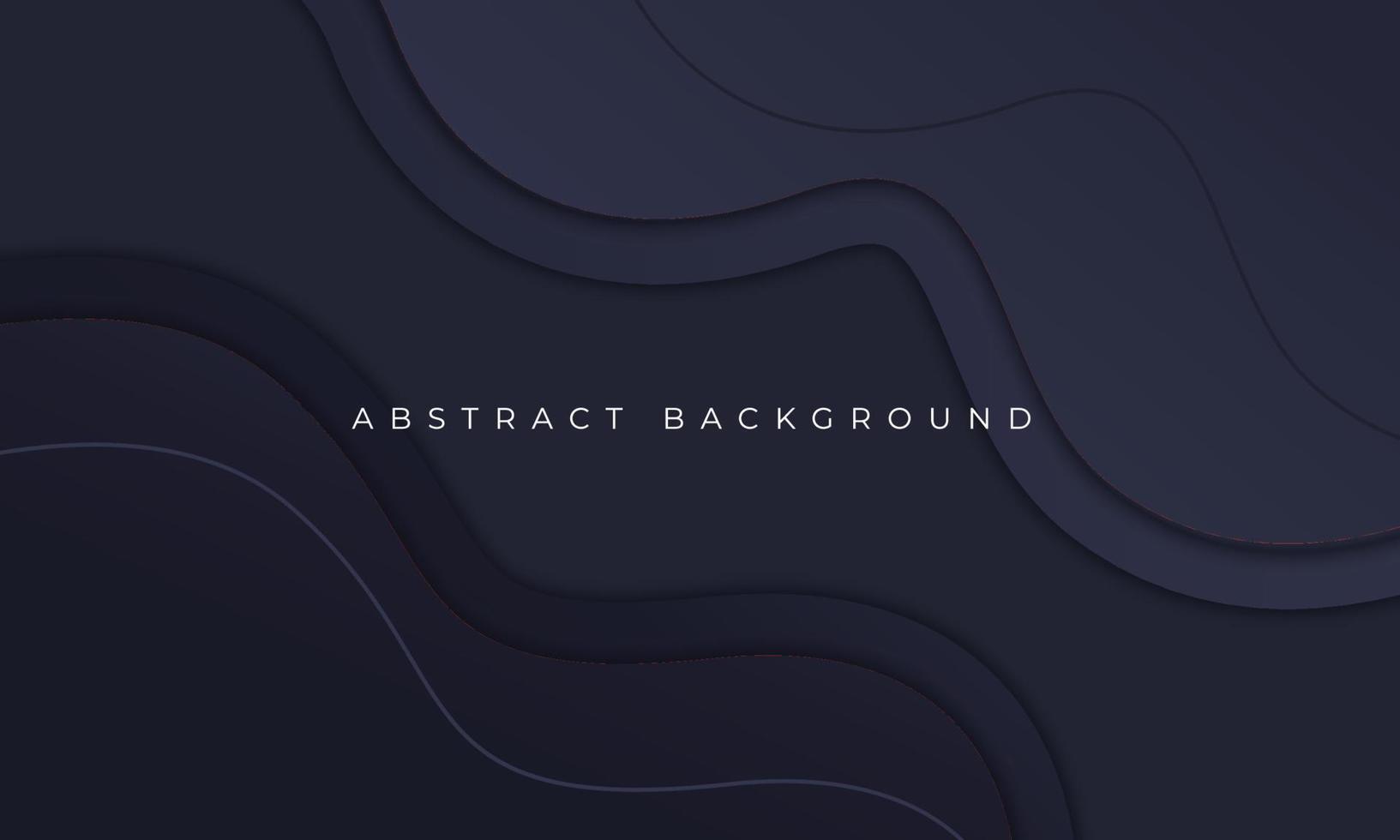 fondo abstracto ondulado negro vector