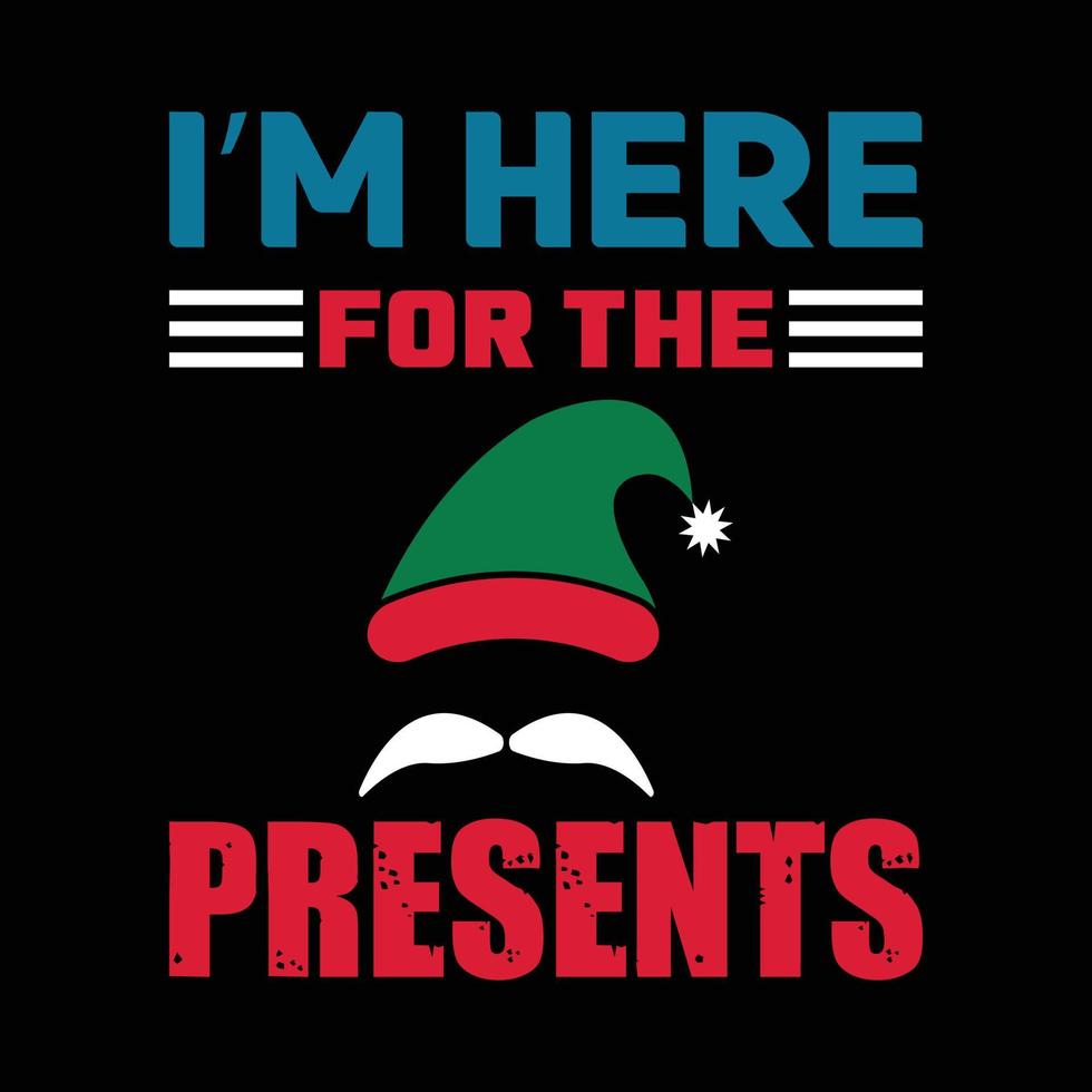 New Christmas T-shirt Design vector