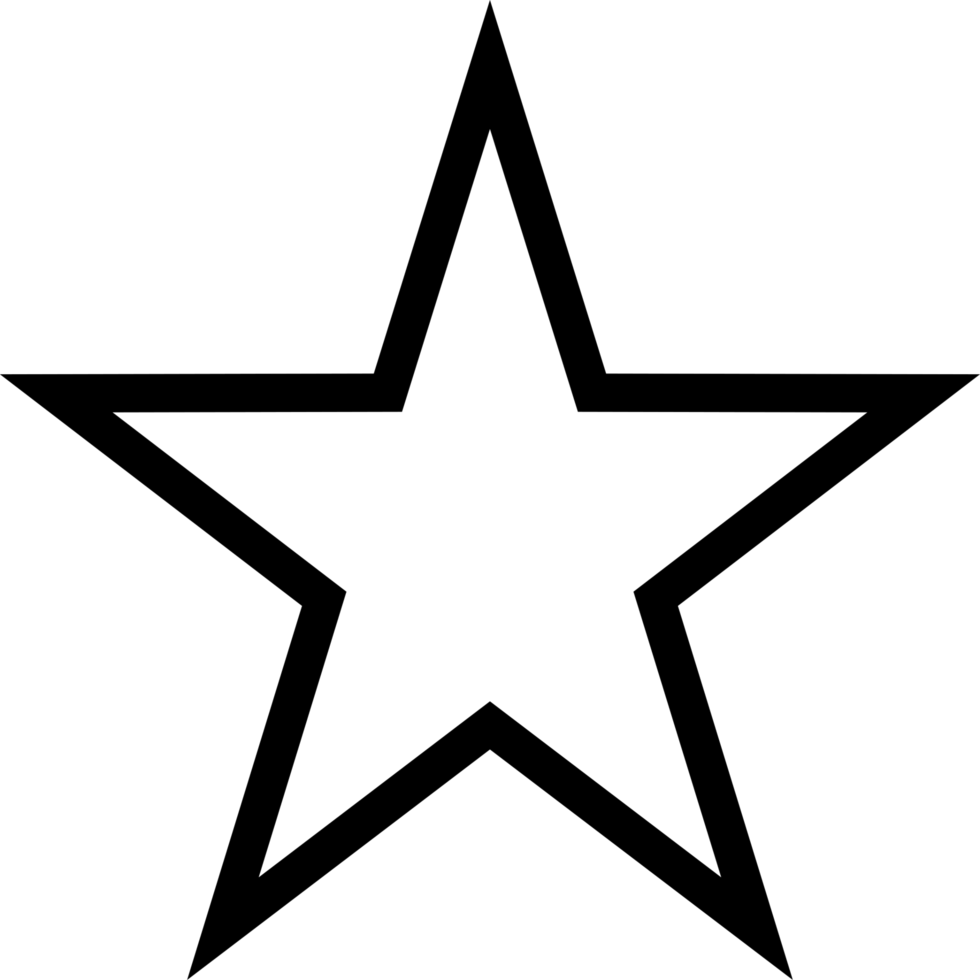 la simple estrella centelleante png