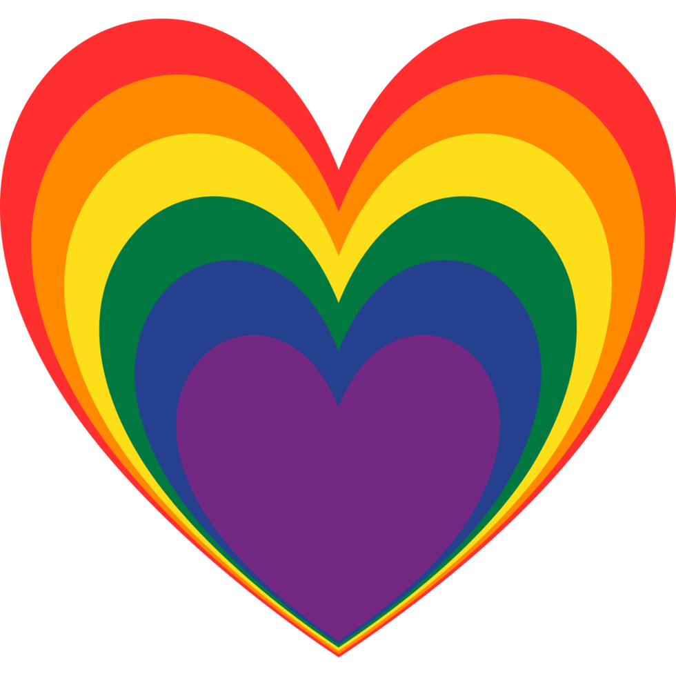 Pride Heart Icon png