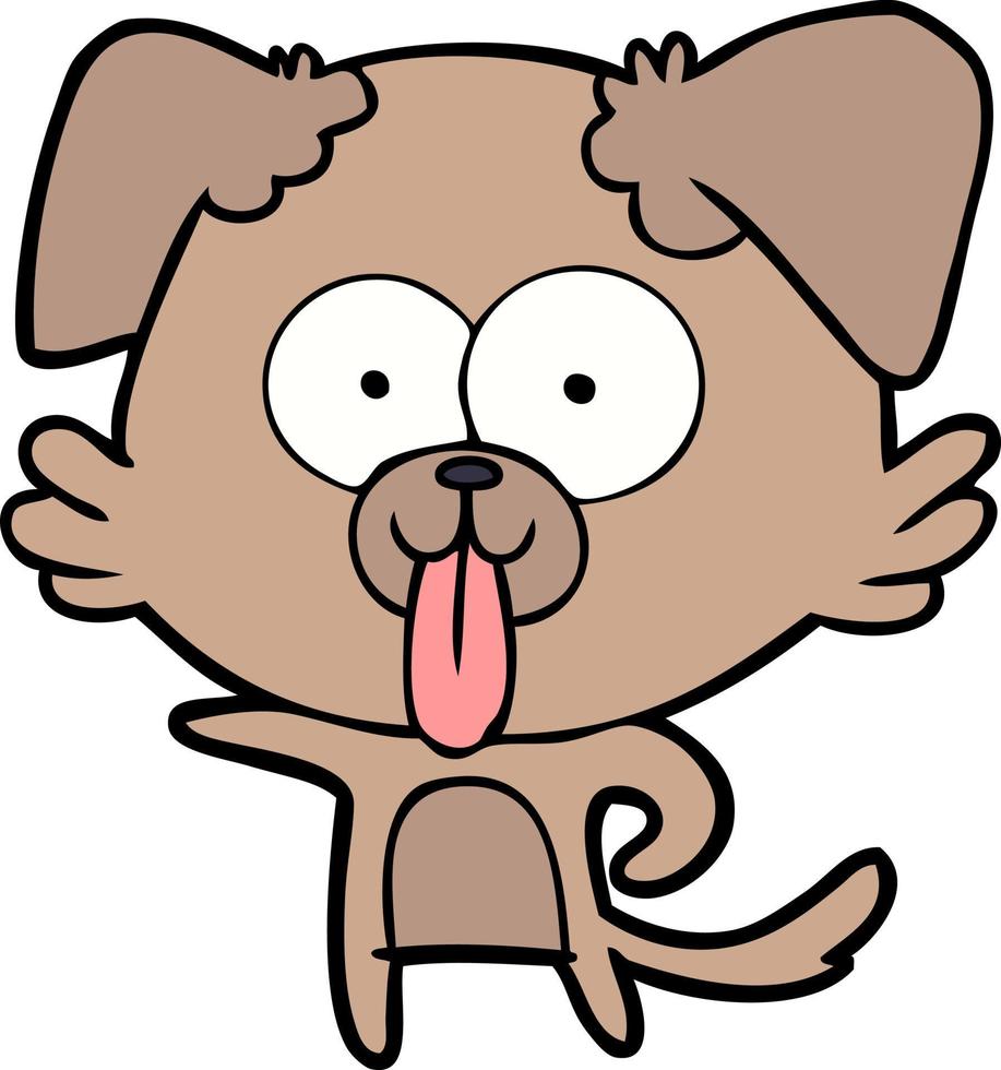 doodle character cartoon dog vector