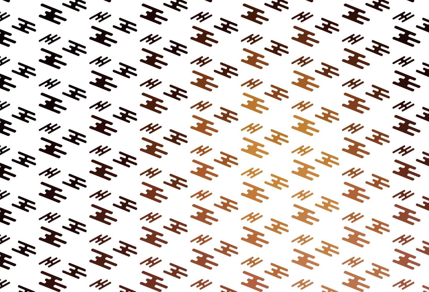 Light Orange vector layout with flat lines.