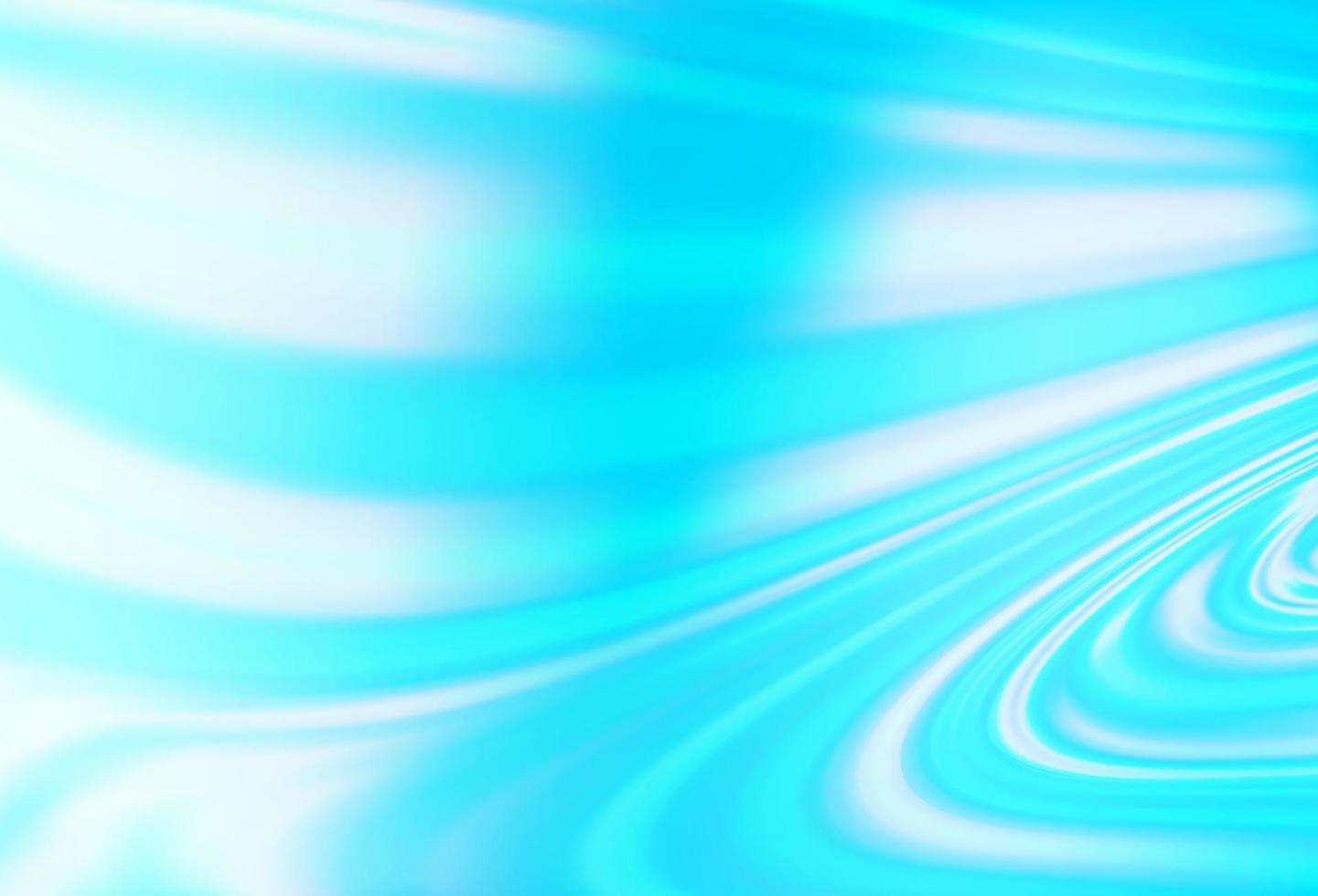 Light BLUE vector background with curved circles.