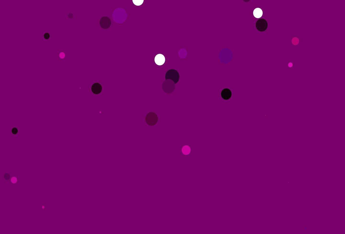 Light Purple vector background with bubbles.