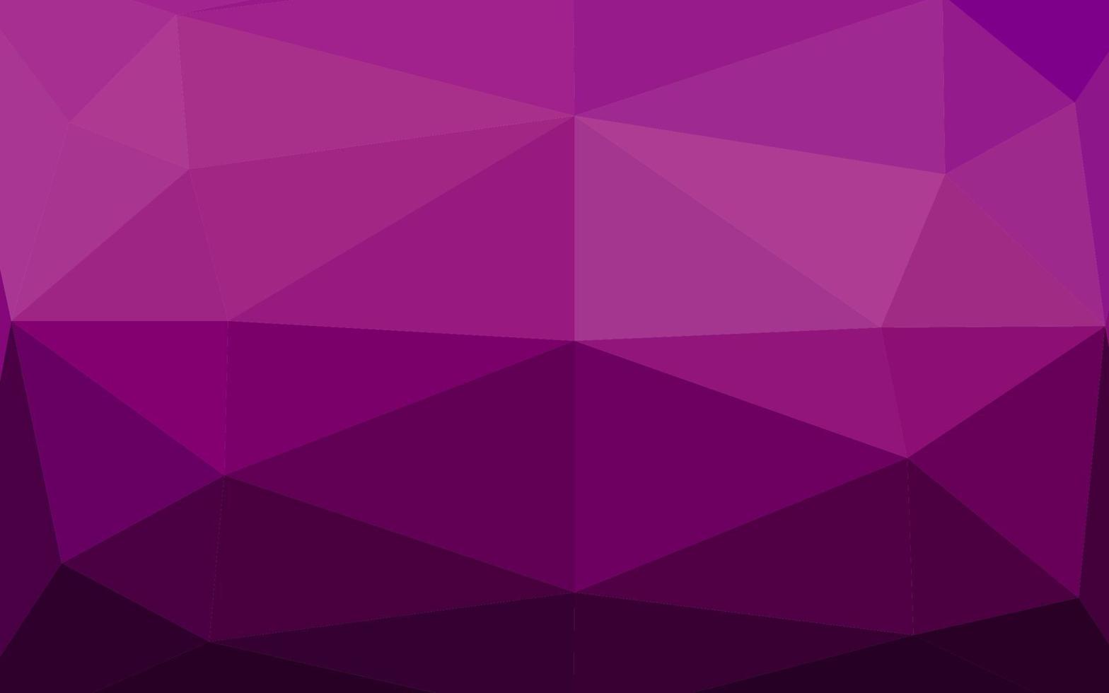 Dark Purple vector polygon abstract layout.