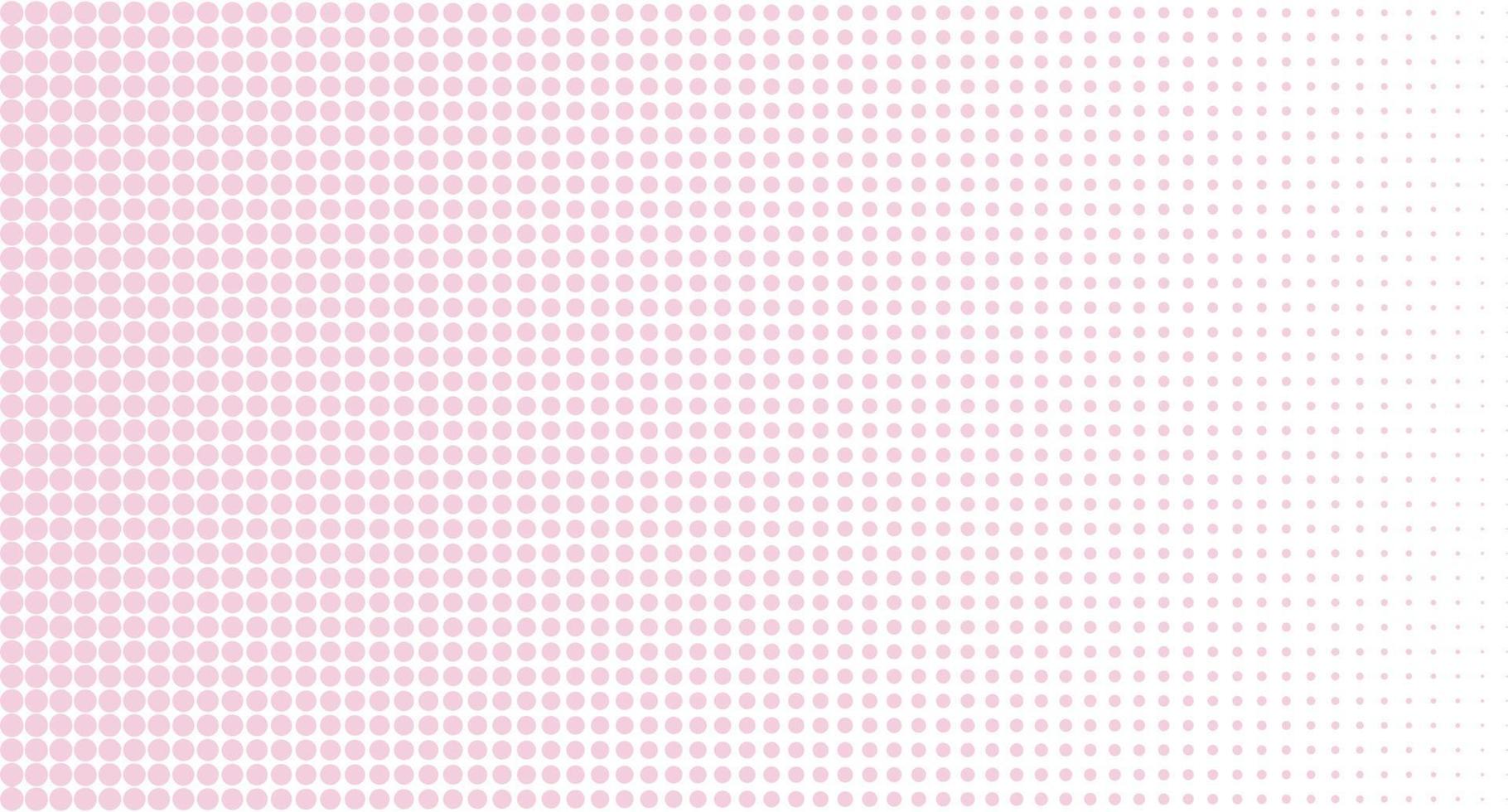 Seamless polka dot pattern. Vector repeating texture. Polka dot with color pastel background. Pink polka dot pattern. Pink polka wrapping texture. Vector illustration