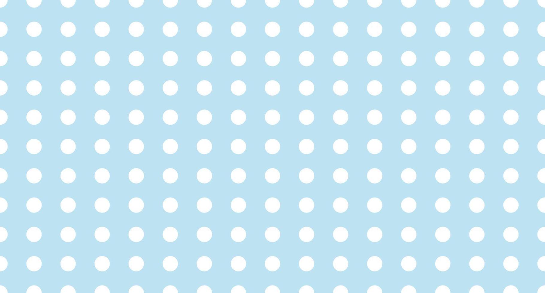 Seamless polka dot pattern. Vector repeating texture. Polka dot with color pastel background. Blue polka dot pattern. Blue polka wrapping texture. Vector illustration