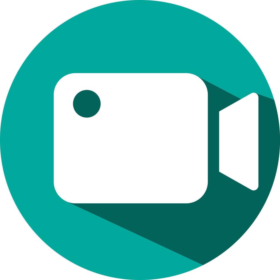 Mobile facetime, illustration, vector on a white background.