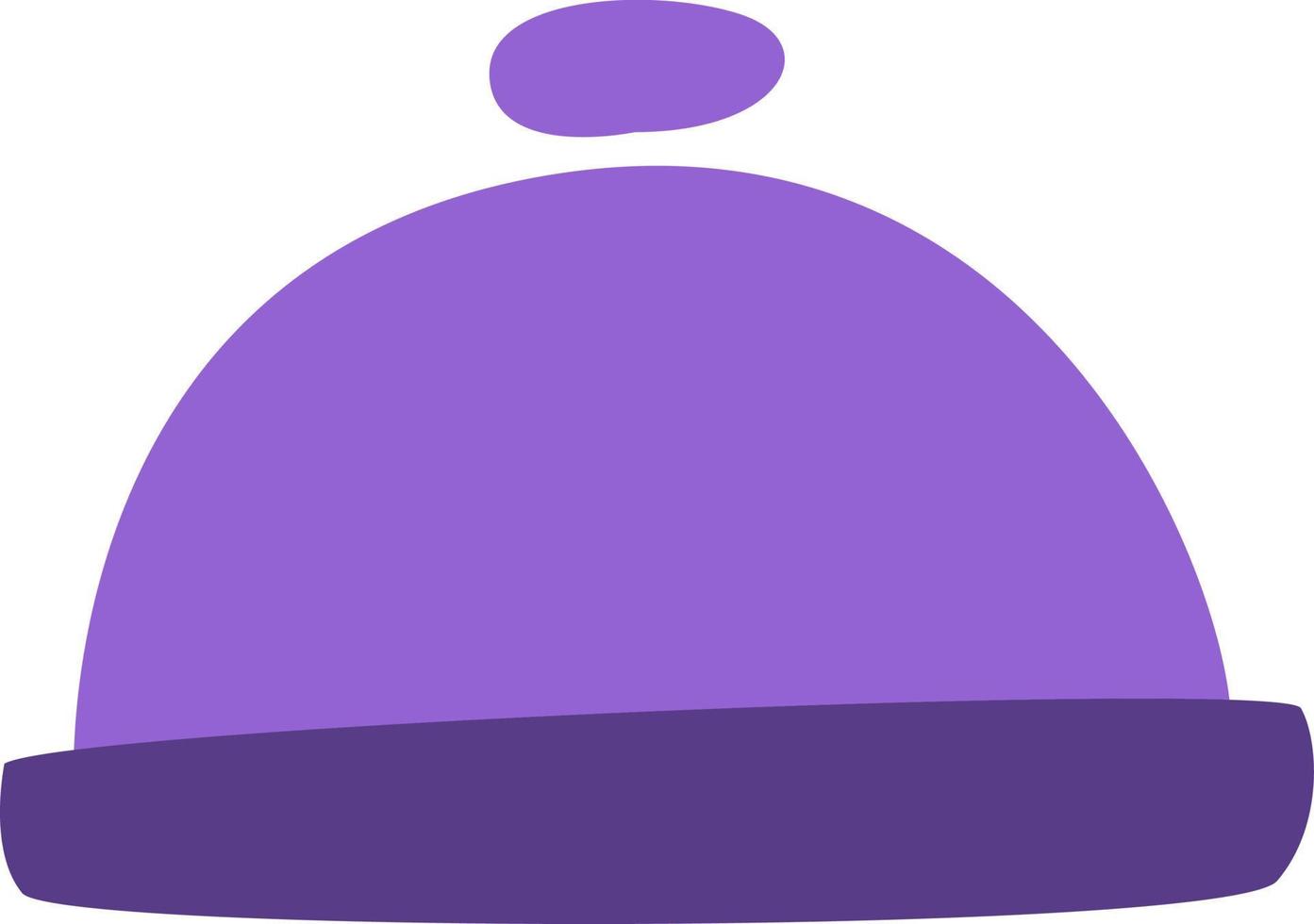 Hotel bell, illustration, vector, on a white background. vector