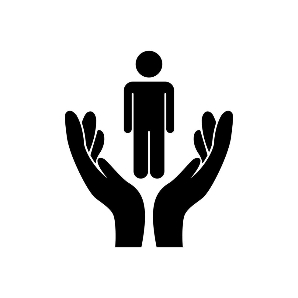 people care icon vector
