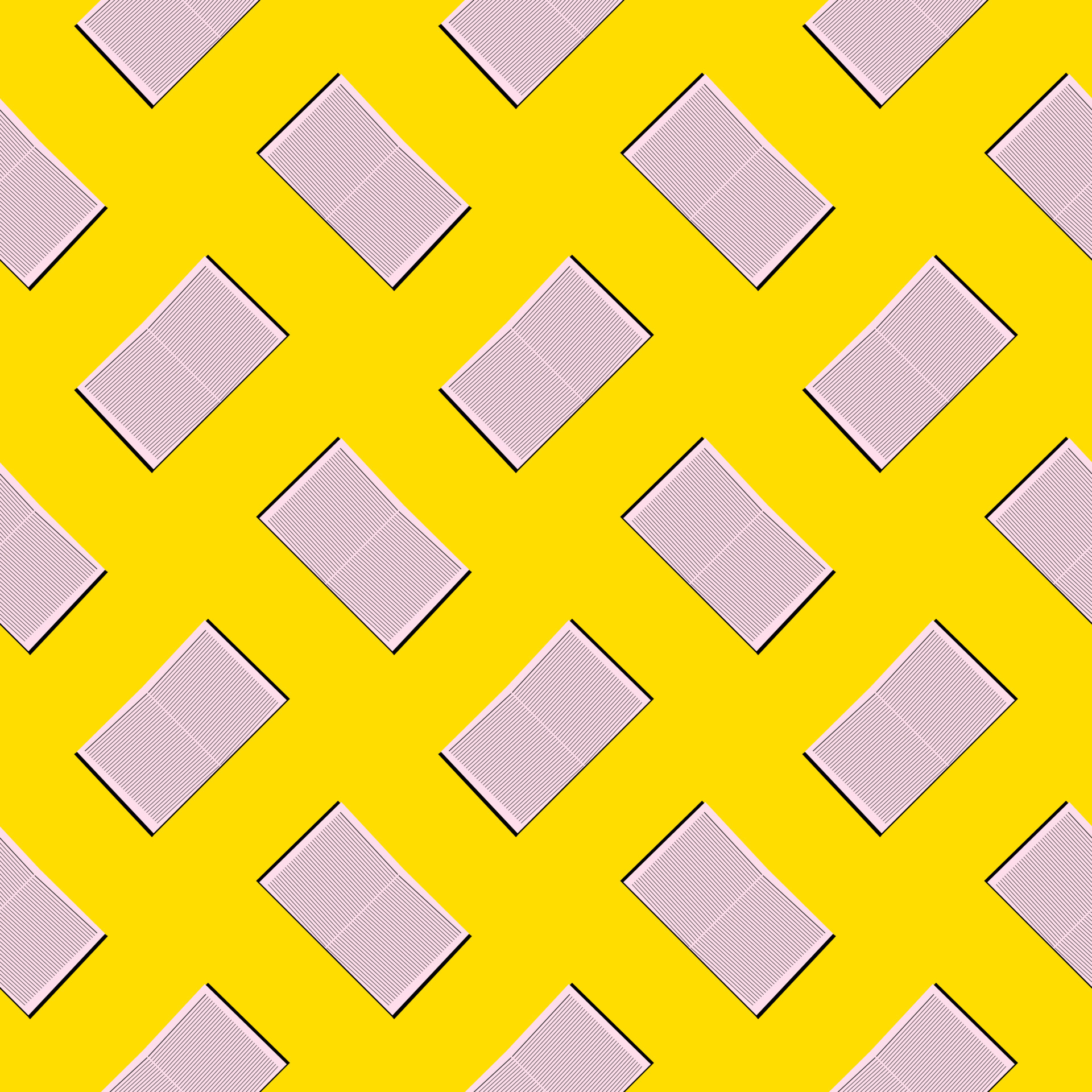 Opened Notebook Seamless Pattern On Yellow Background 13719218 Vector Opened Notebook Seamless Pattern On Yellow Background 13719218 Vector