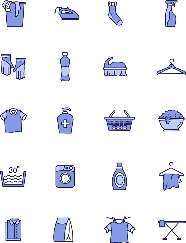 Cleaning products, illustration, vector on a white background.