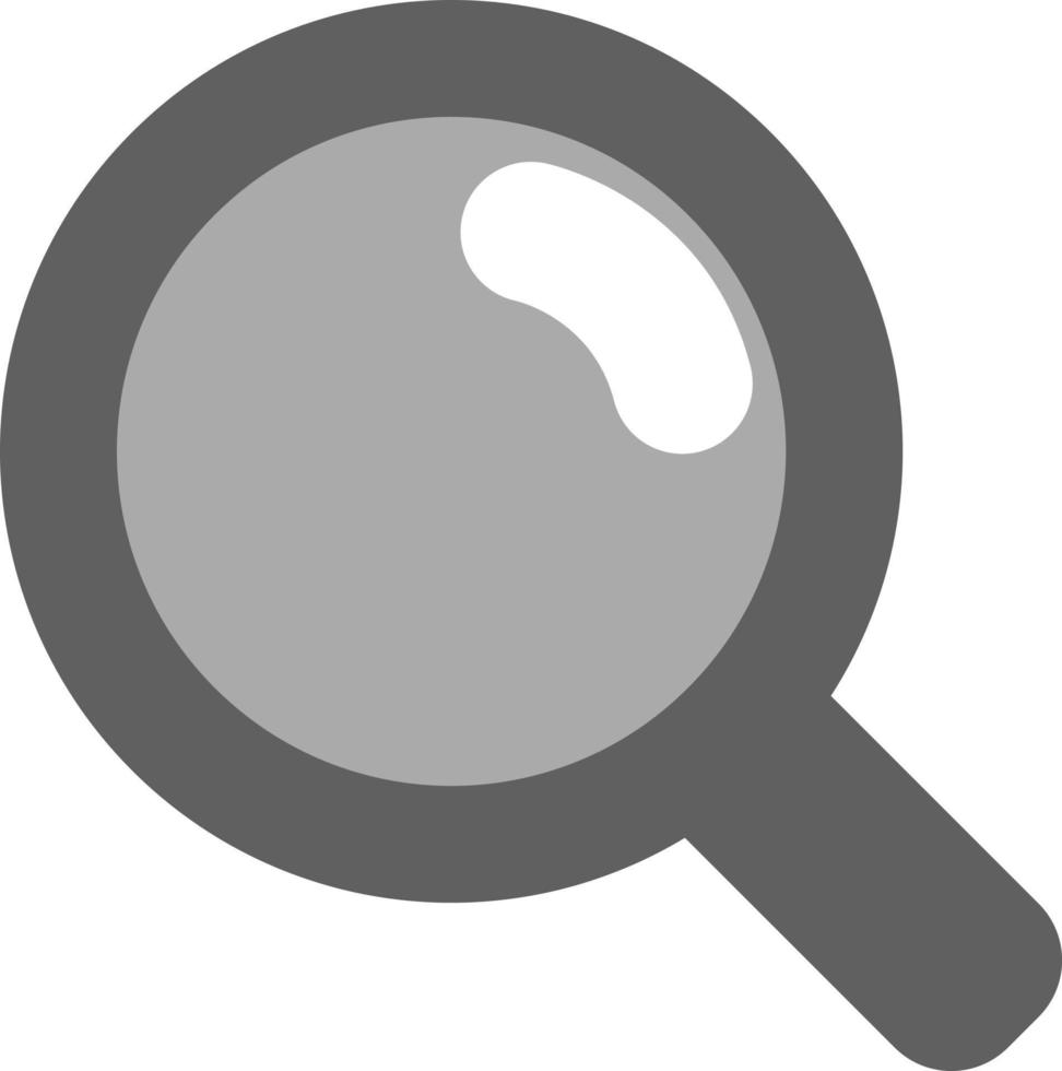 Education magnifier, illustration, vector on a white background.