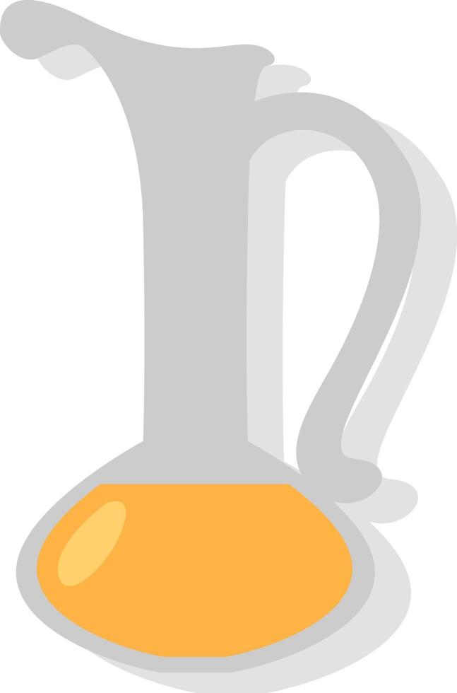 Olive oil, illustration, vector on a white background