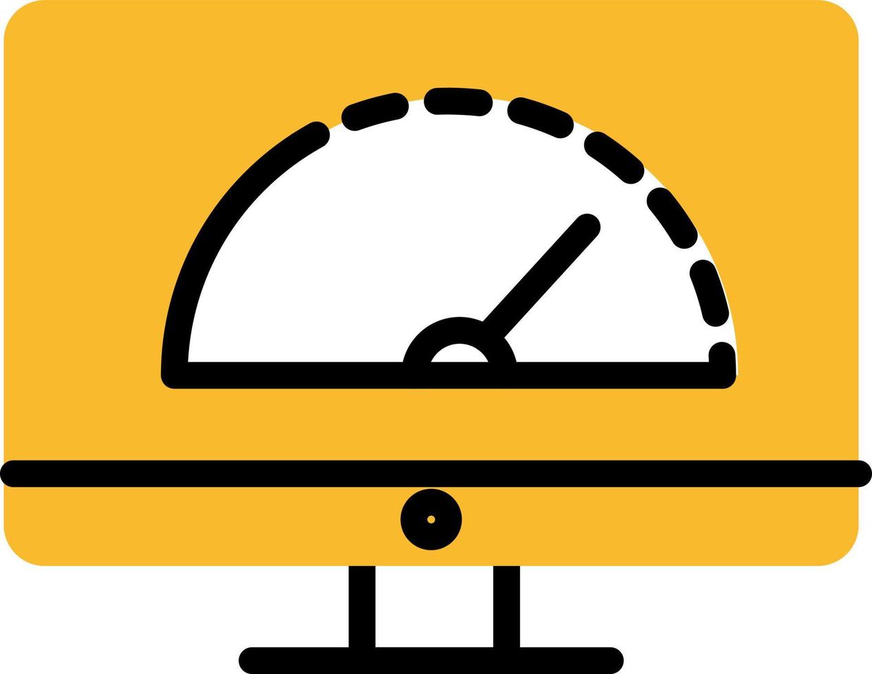 Network quality, illustration, vector on a white background.
