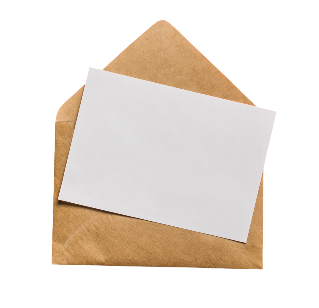 enveloppe avec carte 13720916 PNG