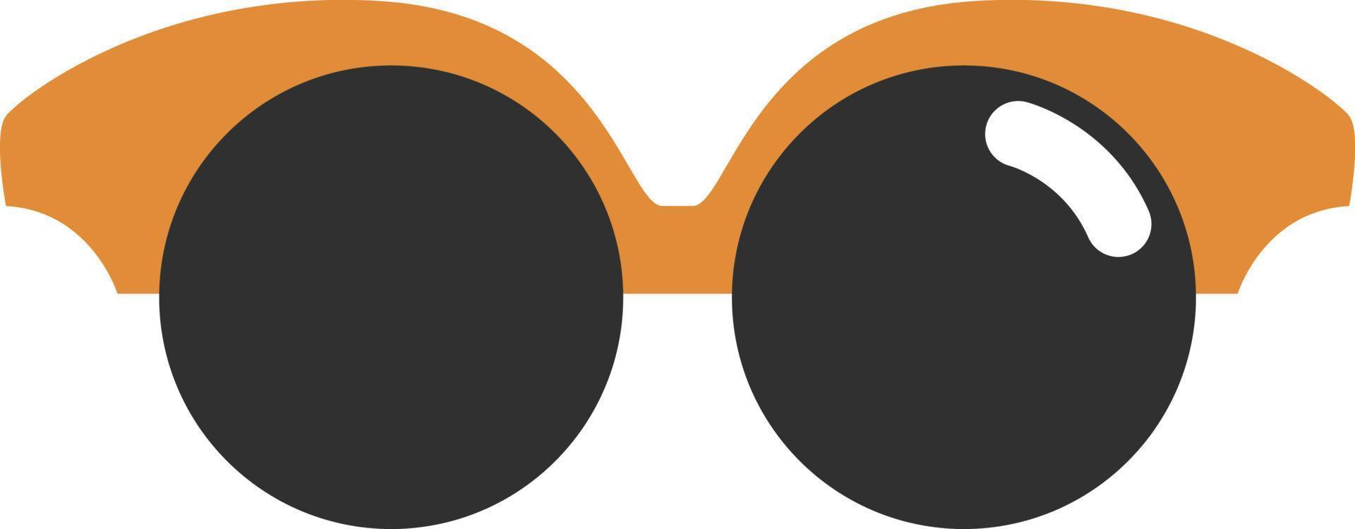 Spectacular sunglasses, illustration, vector, on a white background. vector