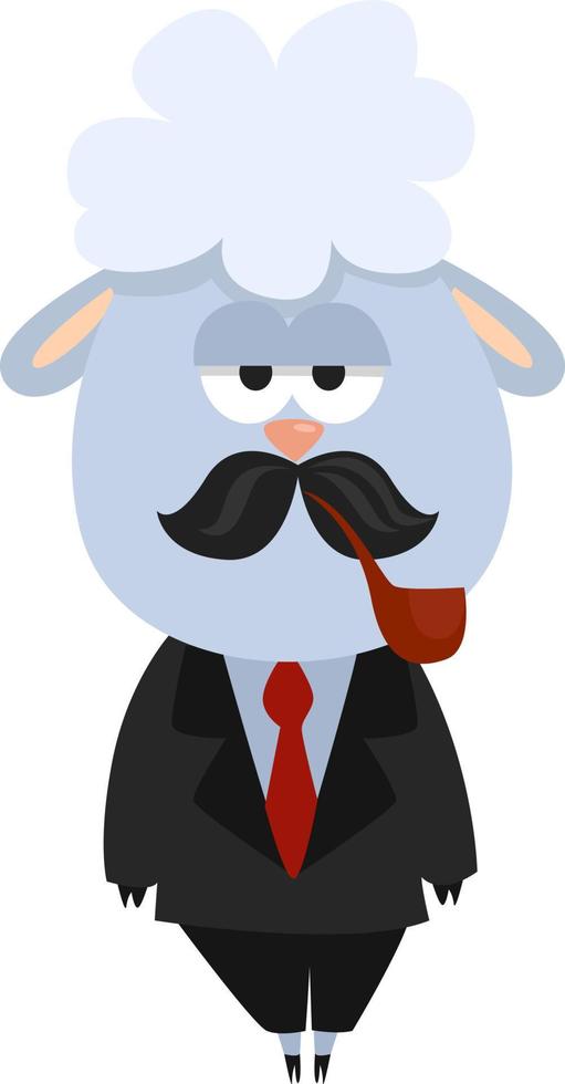 Political figure , illustration, vector on white background