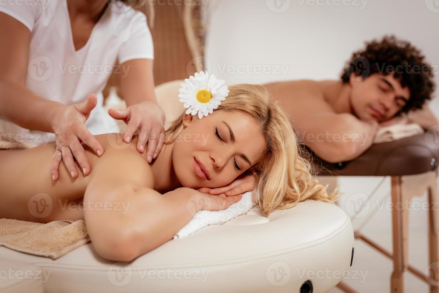 Couple In The Spa Centre photo