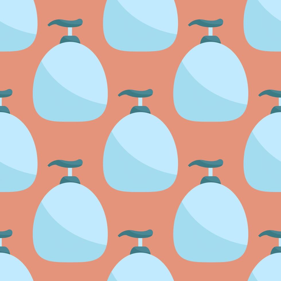 Liquid soap pattern , illustration, vector on white background