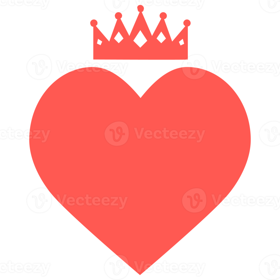 Heart Crown icon png