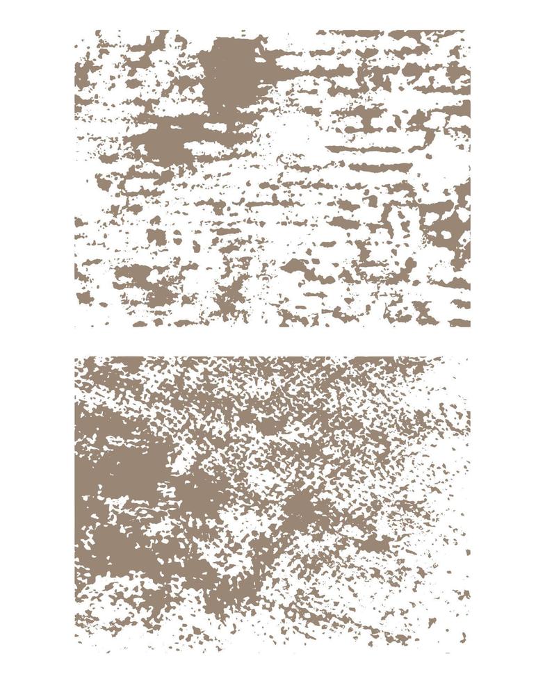 Grunge textured background set. vector