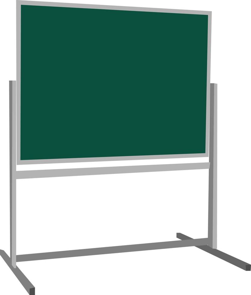 Blackboard, illustration, vector on white background.