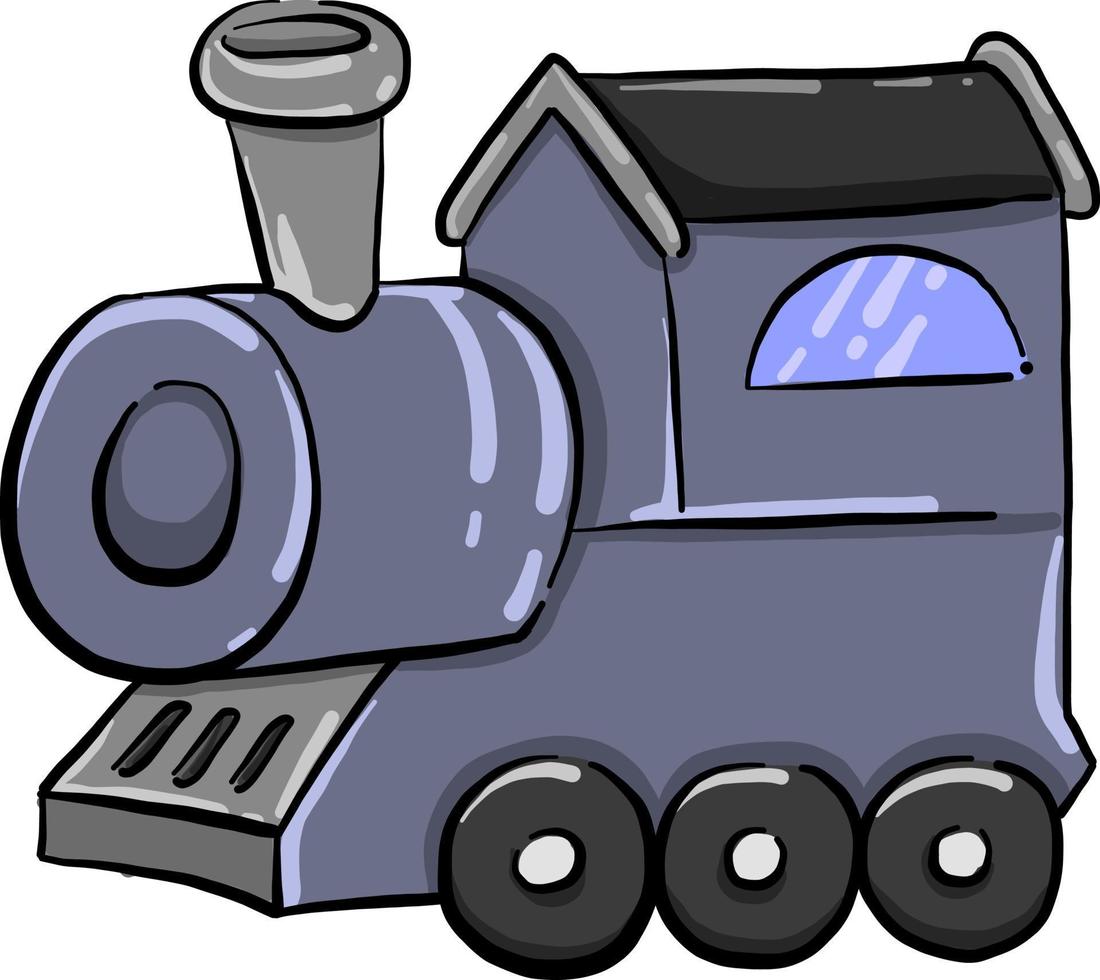 vagón de tren, ilustración, vector sobre fondo blanco