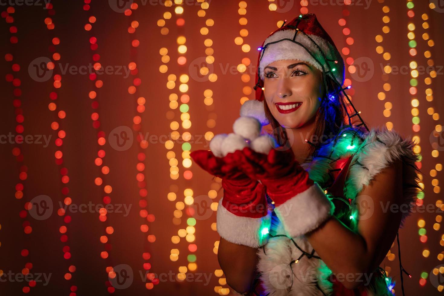 Christmas Girl view photo