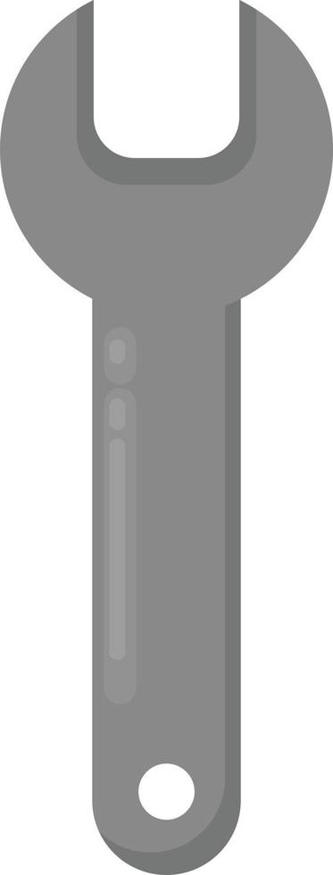 Key wrench, illustration, vector on white background