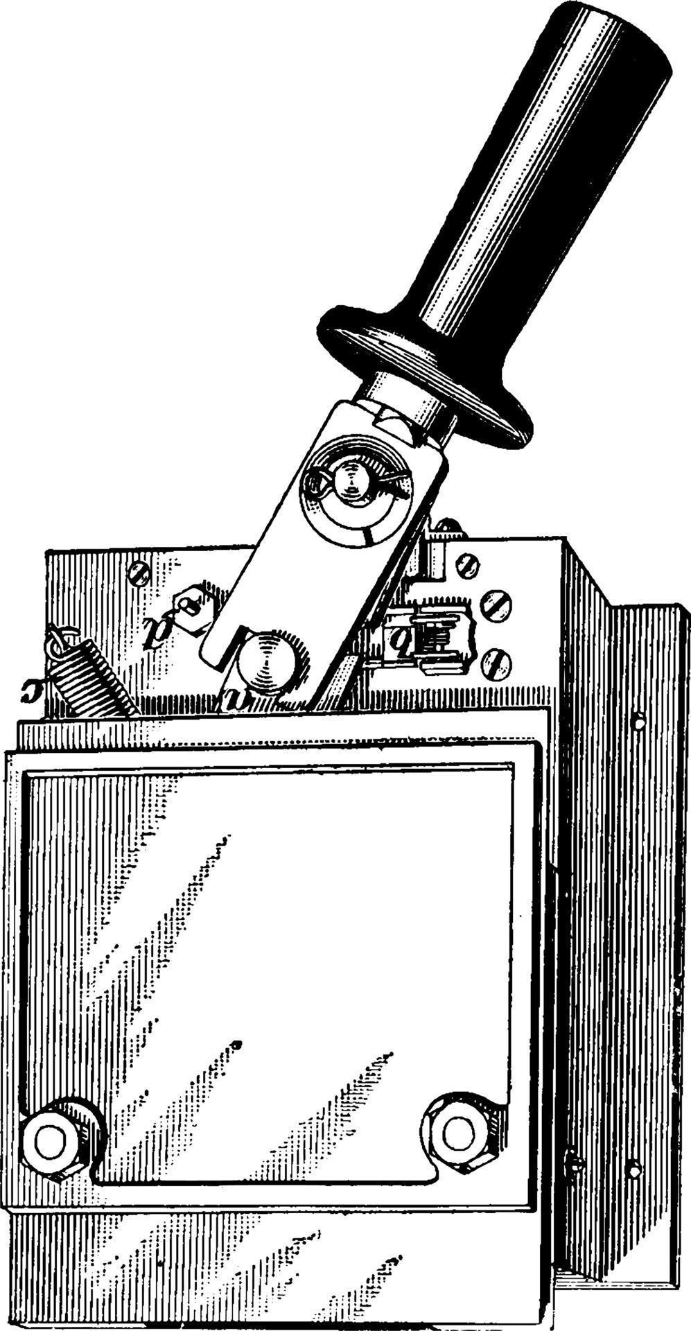 Circuit Breaker, vintage illustration. 13723297 Vector Art at Vecteezy