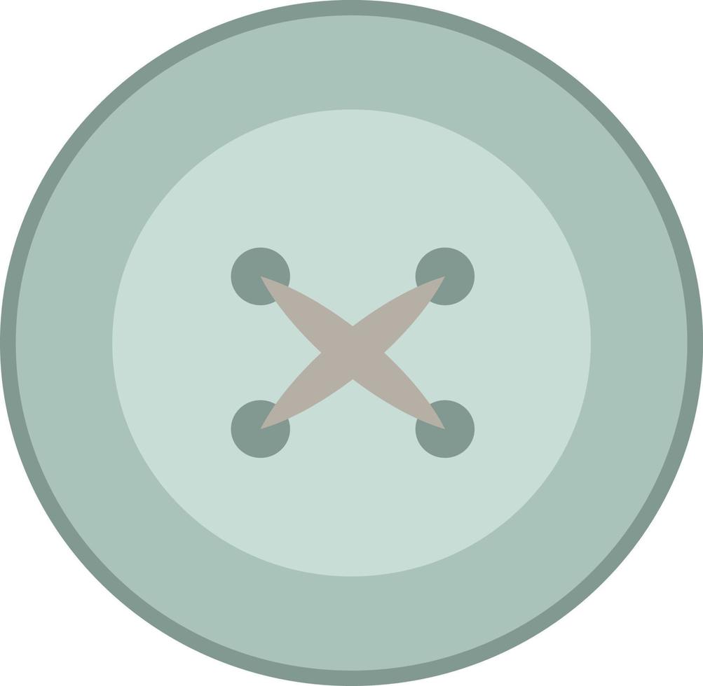 Button, illustration, vector on white background.