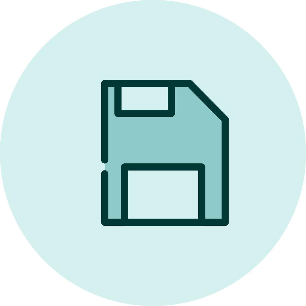 Save icon, illustration, vector on a white background.