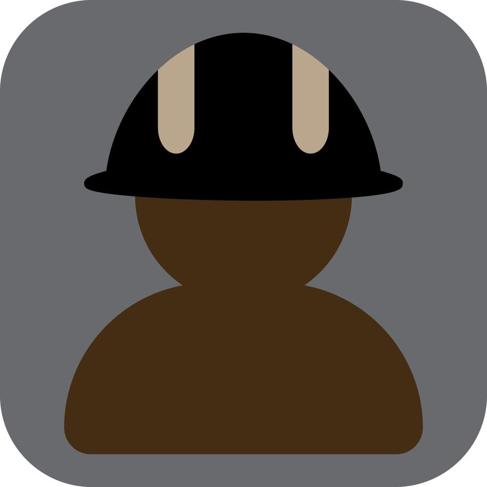 Engineering worker, illustration, vector on a white background.