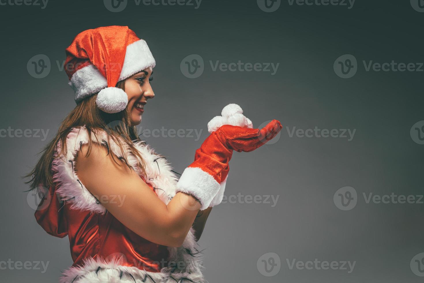 Christmas Girl view photo