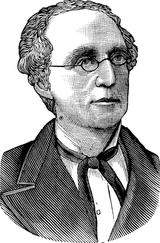 Henry B. Payne, vintage illustration vector