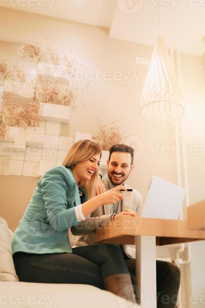Working In A Cafe photo