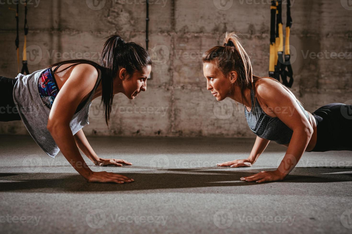 Push ups view photo