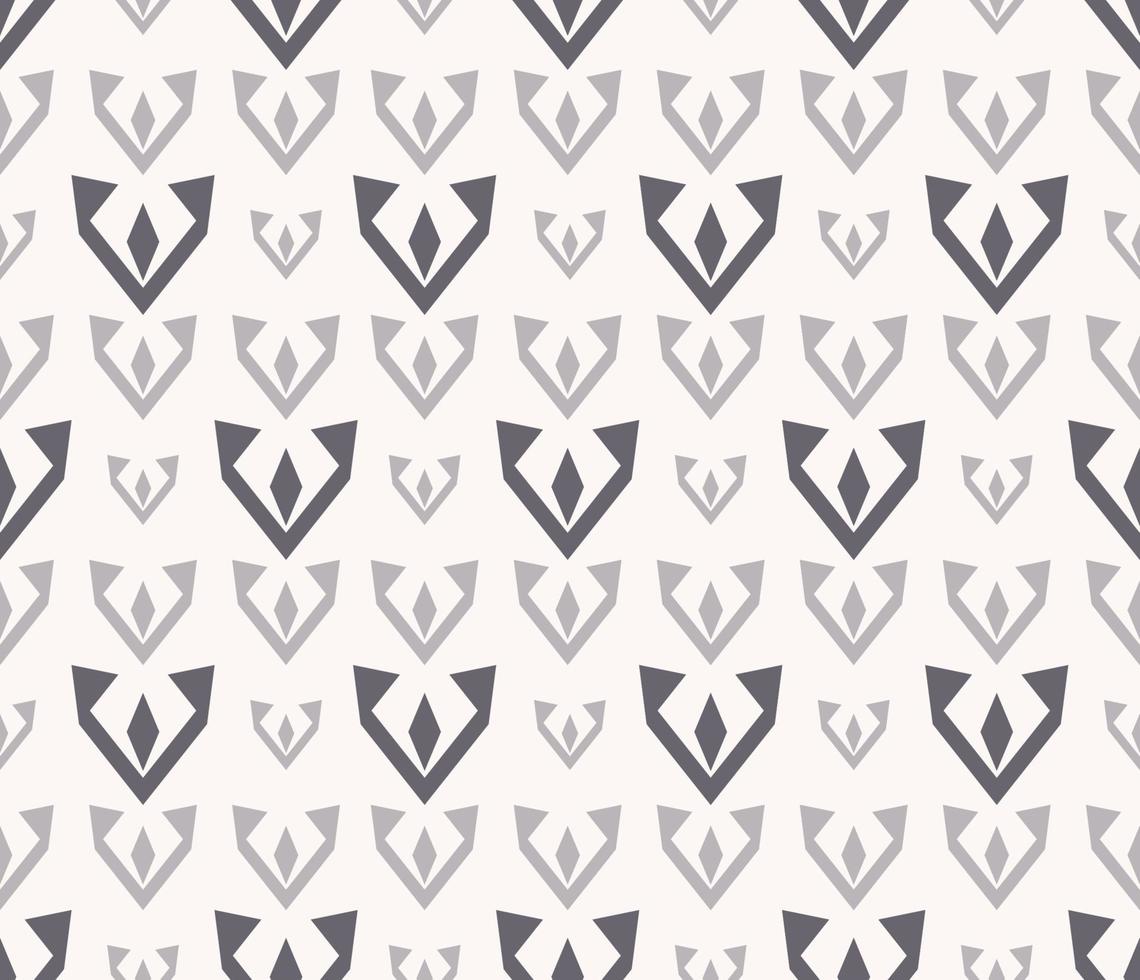 Abstract small geometric seamless pattern. Abstract geometric shape random pattern monochrome color on white background. Use for fabric, interior decoration elements, upholstery, wrapping. vector