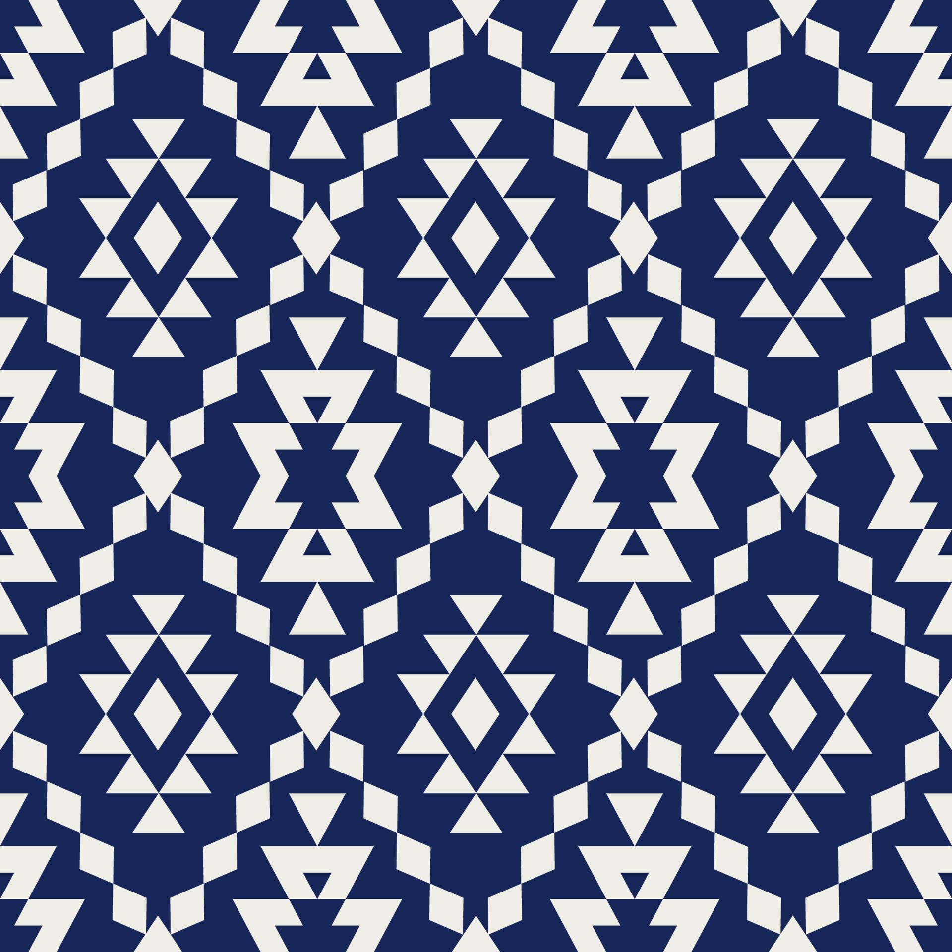 Ethnic geometric pattern. Bluewhite color aztec geometric shape
