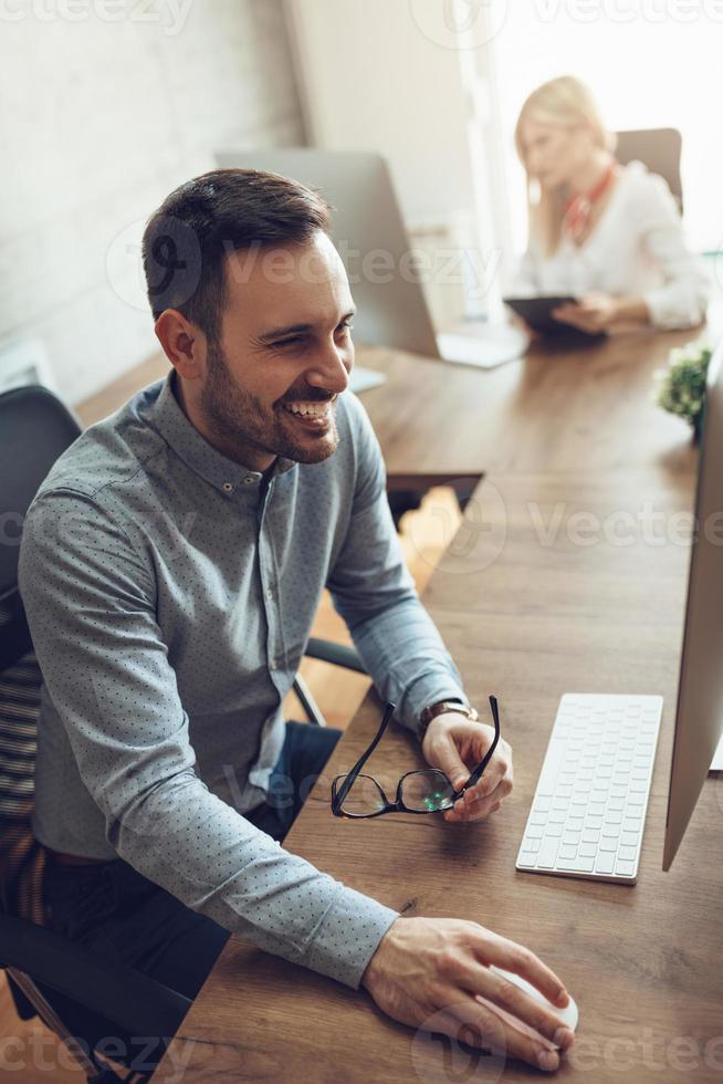 His Smile Is A Sure Sign On Success photo