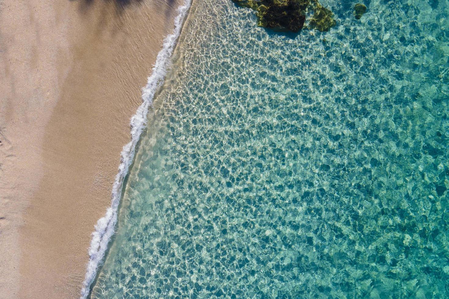 world famous Alanya Cleopatra beach. aerial photo of the beach. amazing summer vacation