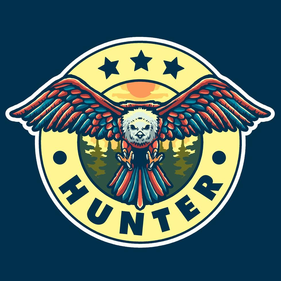 hunter wild life vector