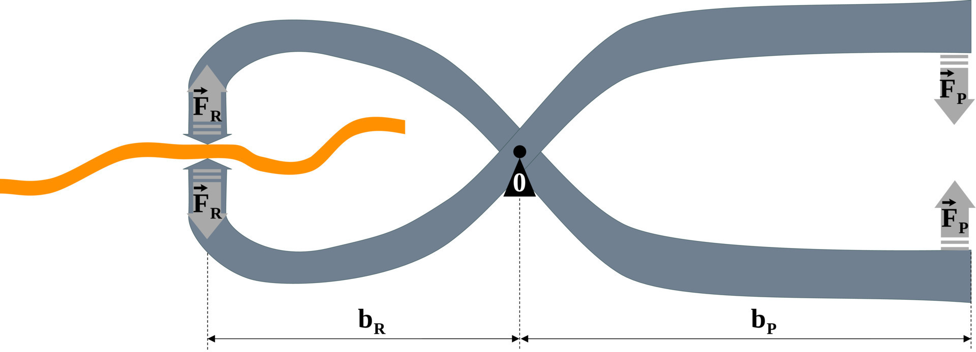 Example of a first class lever Pliers 13725905 Vector Art at Vecteezy