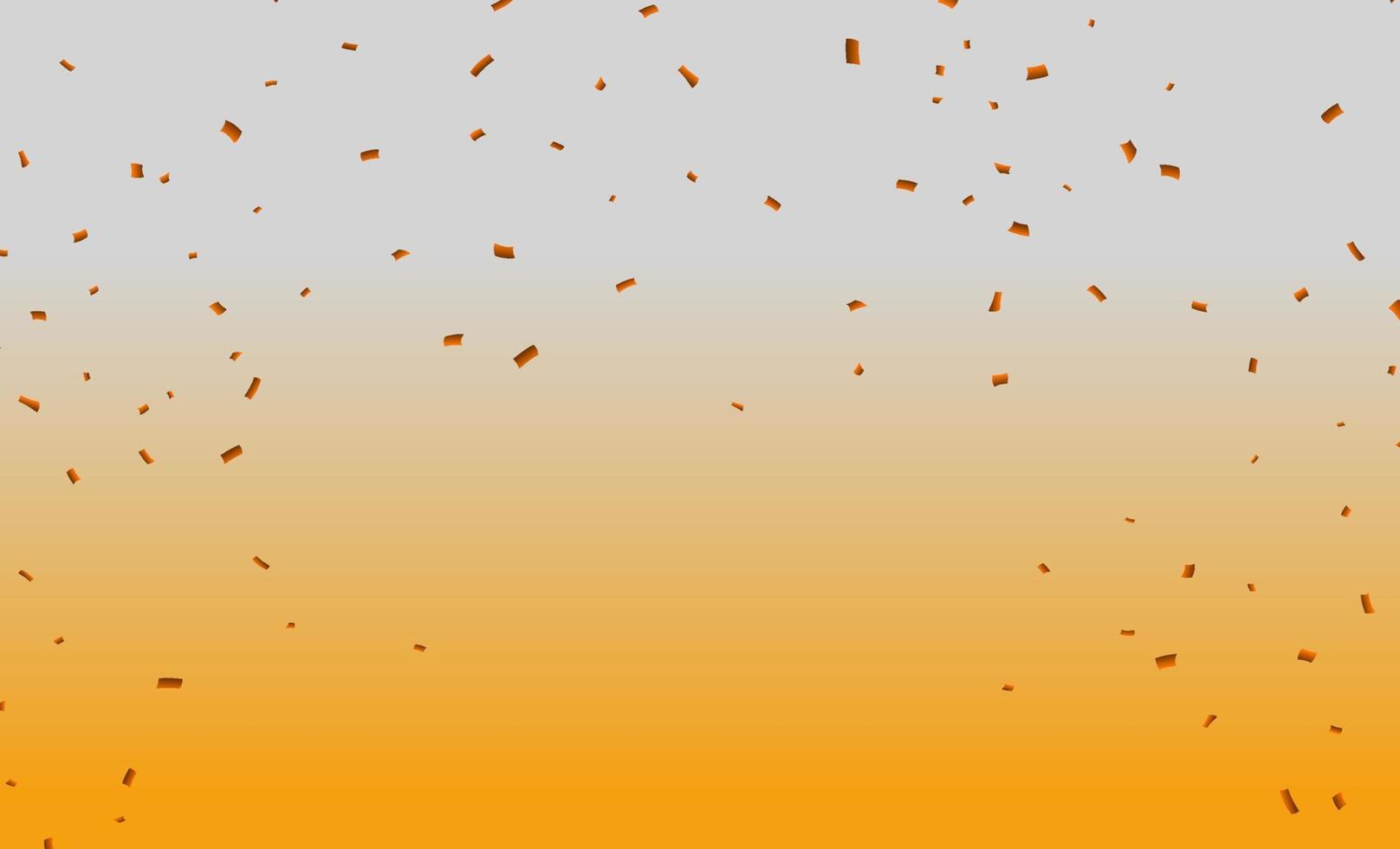 party background with confetti place for yours text at the center Anniversary celebration greeting illustration in flat simple cartoon style with fun explosion vector