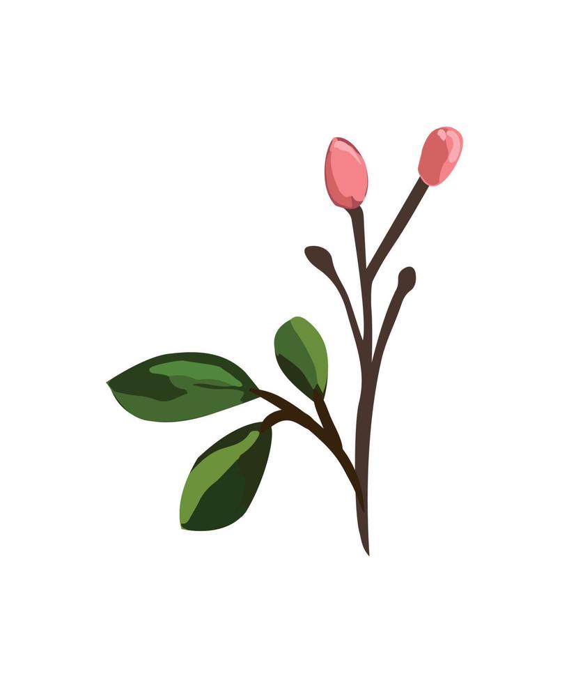 Vector illustration of Flower