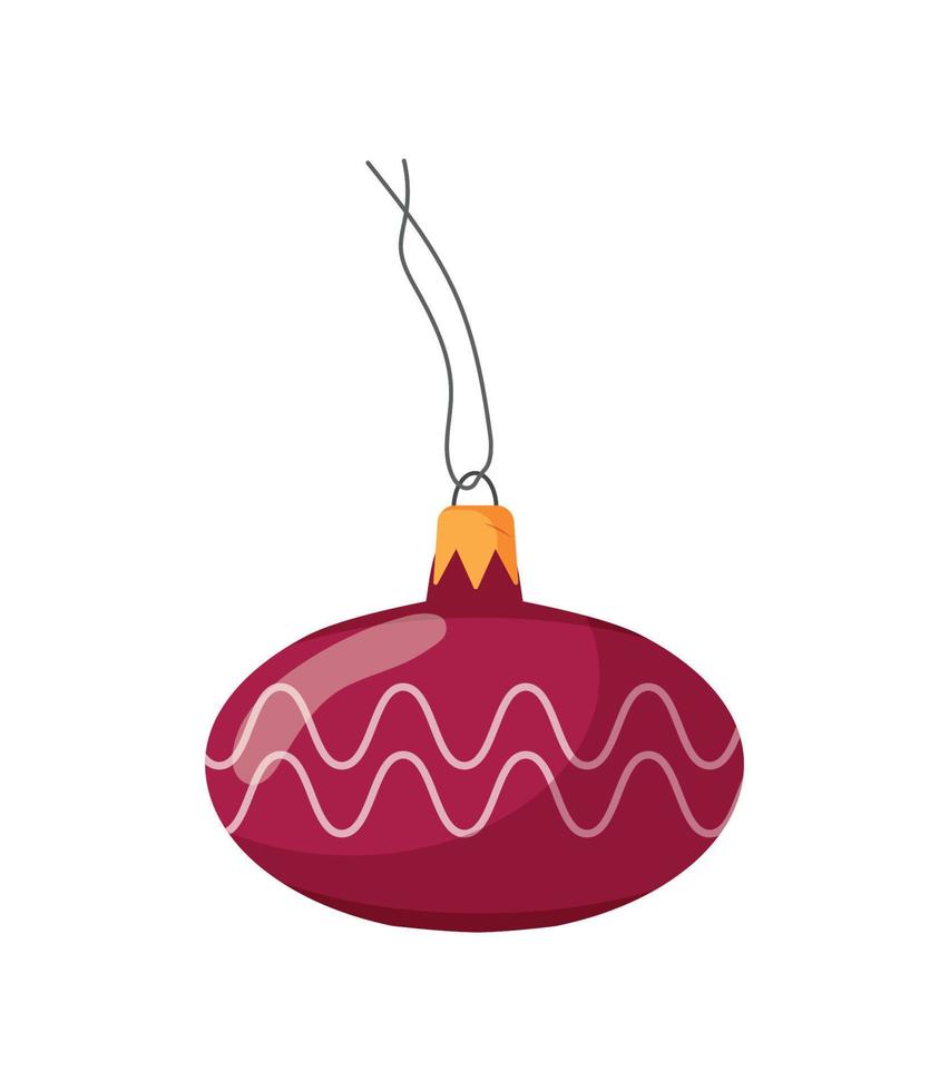 Vector illustrator of Christmas tree decorations 13726346 Vector Art at Vecteezy